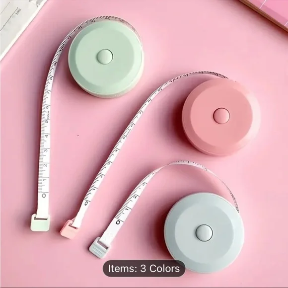 BUY NOW 3 Colorful Retractable Tape Measures Set - Picture 4 of 6